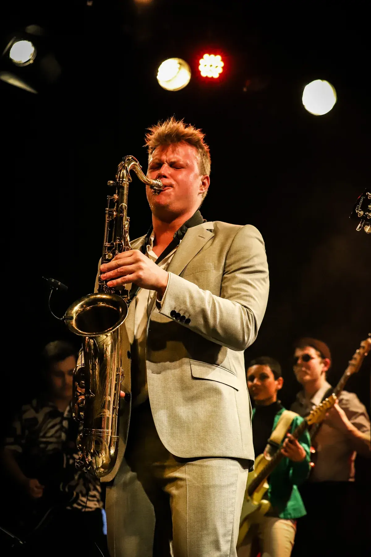 Felix Tönnies live auf der Bühne